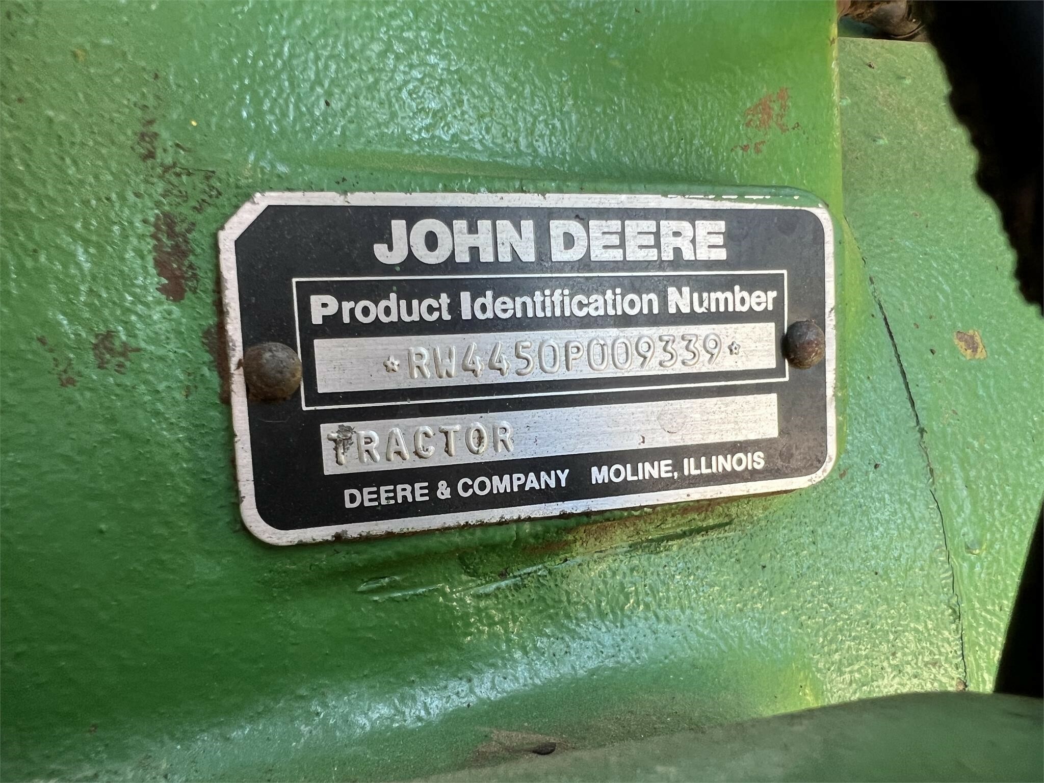 1987 John Deere 4450 Tractor - Photo 11